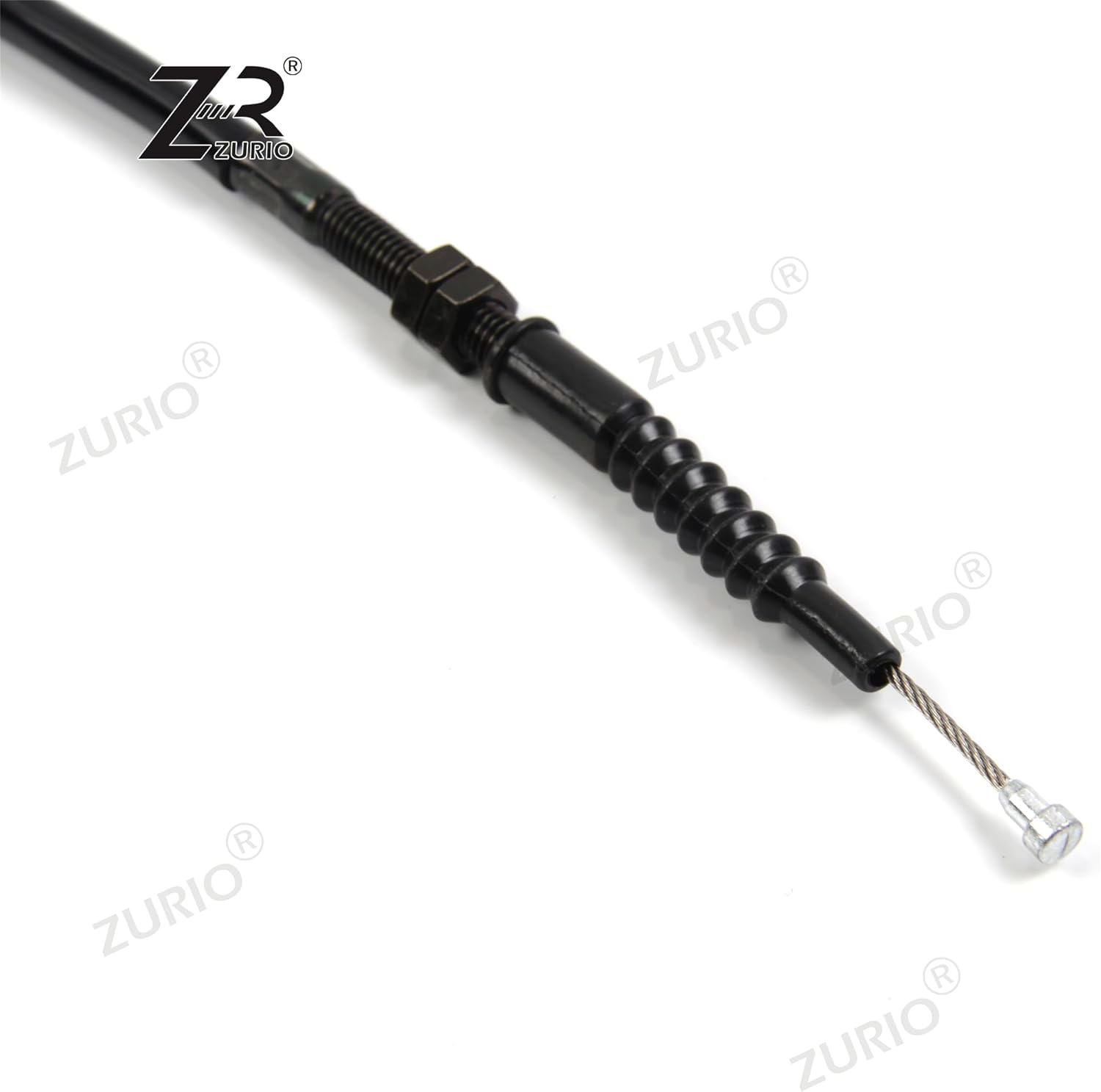 Kawasaki Ninja ZX6R ZX-6R 2019-2023用クラッチケーブル、ステンレス